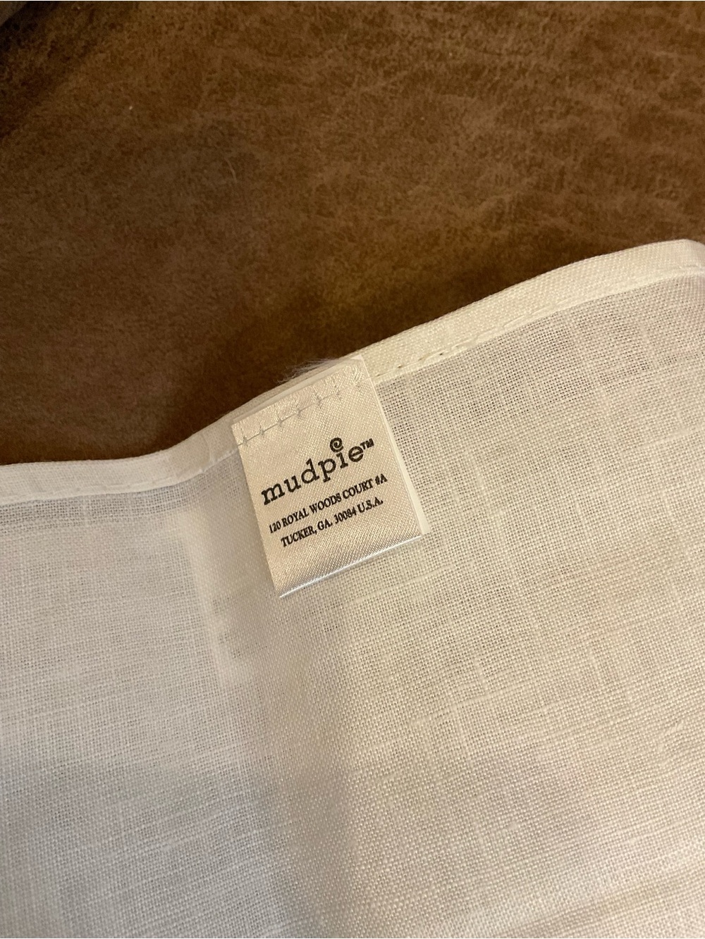 Mudpie "R" Linen Tea Towels - Picture 6 of 7